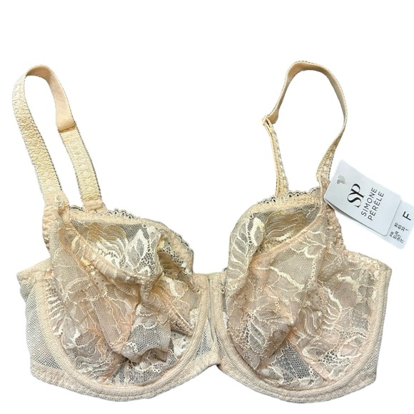 SIMONE PERELE EU size 65F lace bra w underwire style #12H321 NWT - Picture 2 of 8